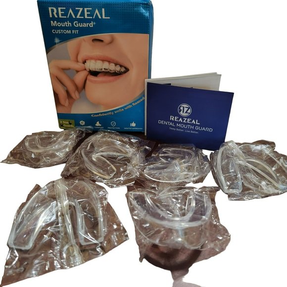 Mouth guard teeth grinding set lot of 6 - Picture 3 of 8